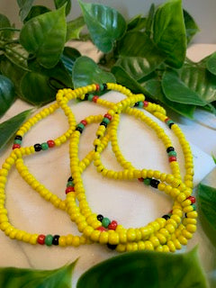 Golden Freedom Waist Beads (Tie-on)