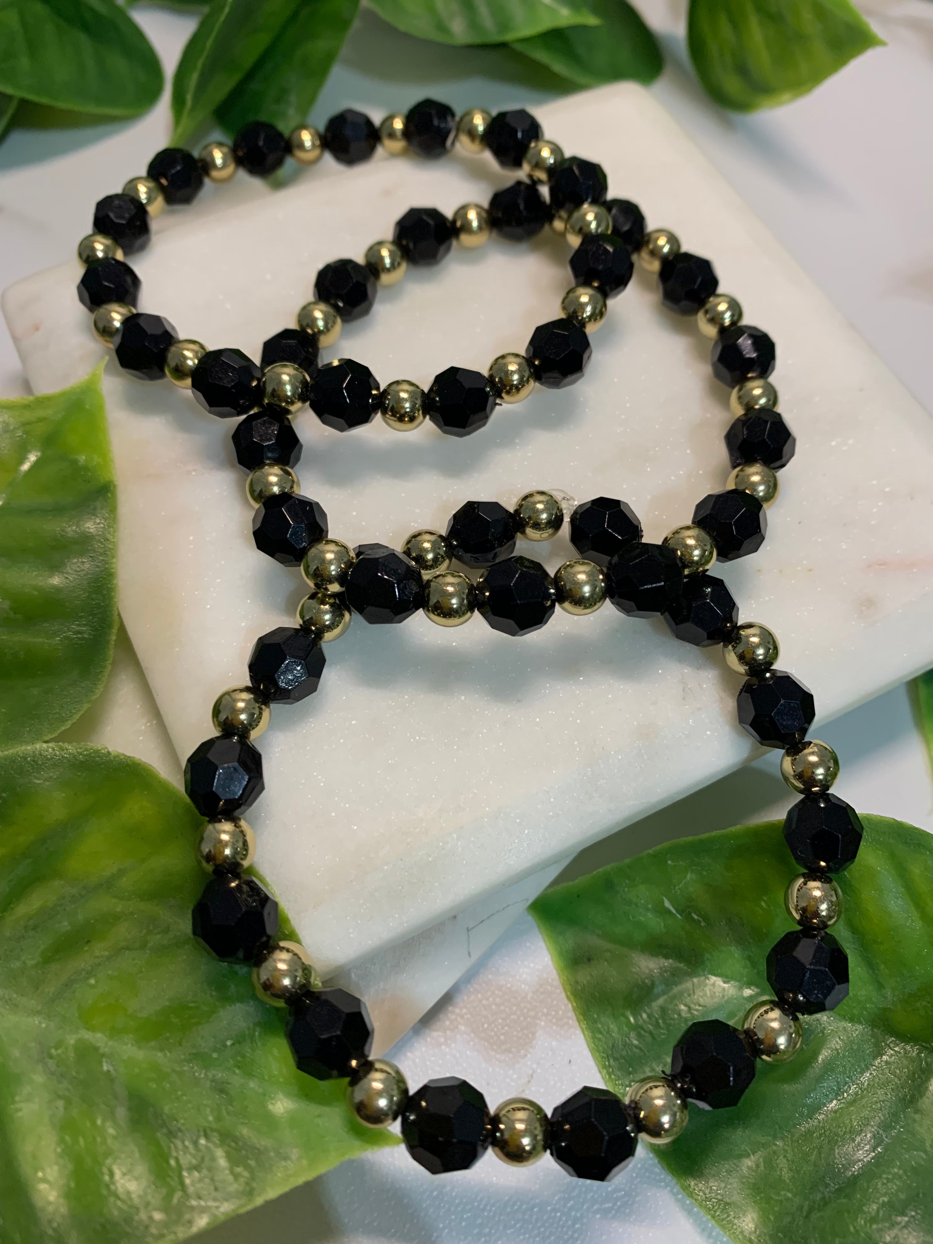 Black & Gold Stack
