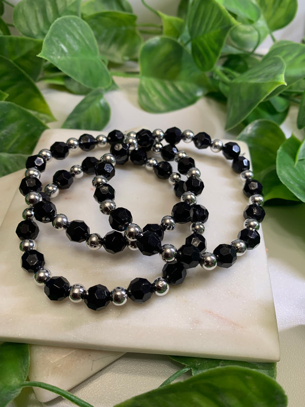 Black & Silver Stack